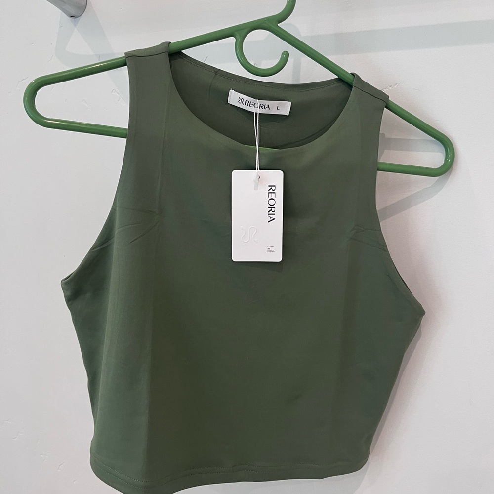 ReoRia Green Women's Top